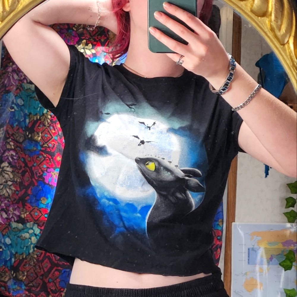 HTTYD CROP TOP - Picture 2 of 4